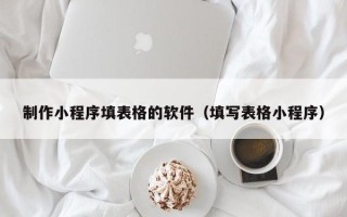 玉林制作小程序填表格的软件（填写表格小程序）