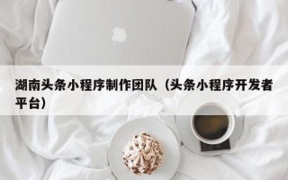 玉林湖南头条小程序制作团队（头条小程序开发者平台）